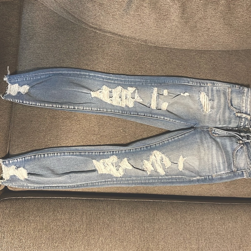 American Eagle jeans size US 4 short super stretch, high-rise jegging